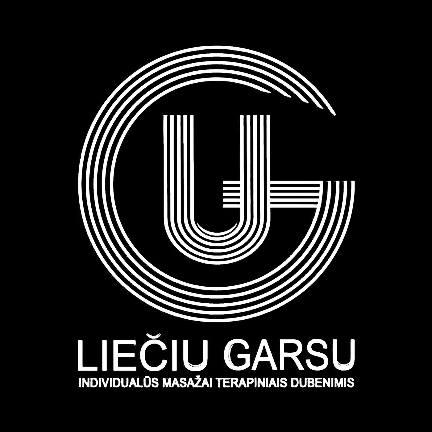 Liečiu Garsų logotipas